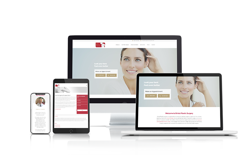 Bristol Plastic Surgery's Website | Medical Website Design | MEDICO DIGITAL